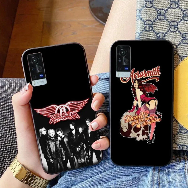 Aerosmith Rock Smart Cell Phone Case for VIVO Y95 Y93 Y31 Y20 V19 V17 V15 Pro X60 NEX Black Soft Phone Cover Funda