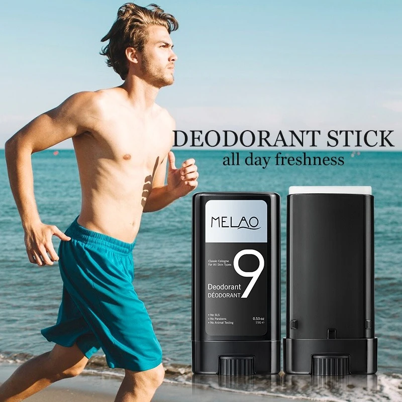 Antiperspirant Body Stick 15g Dry Light Fragrance Body Cream Men's and Women's Underarm Odor Desalination Antiperspirant Stick