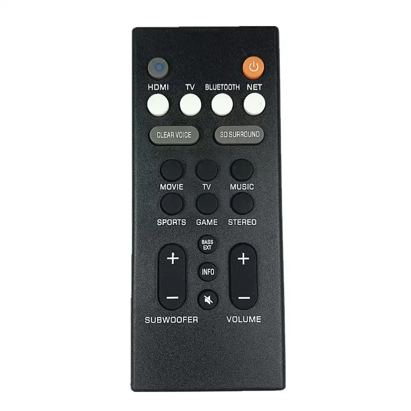 Replacement Soundbar Remote For Yamaha YAS-109 YAS-209 ATS1090 ATS2090 YAS-109BL Audio Controller Spare Part