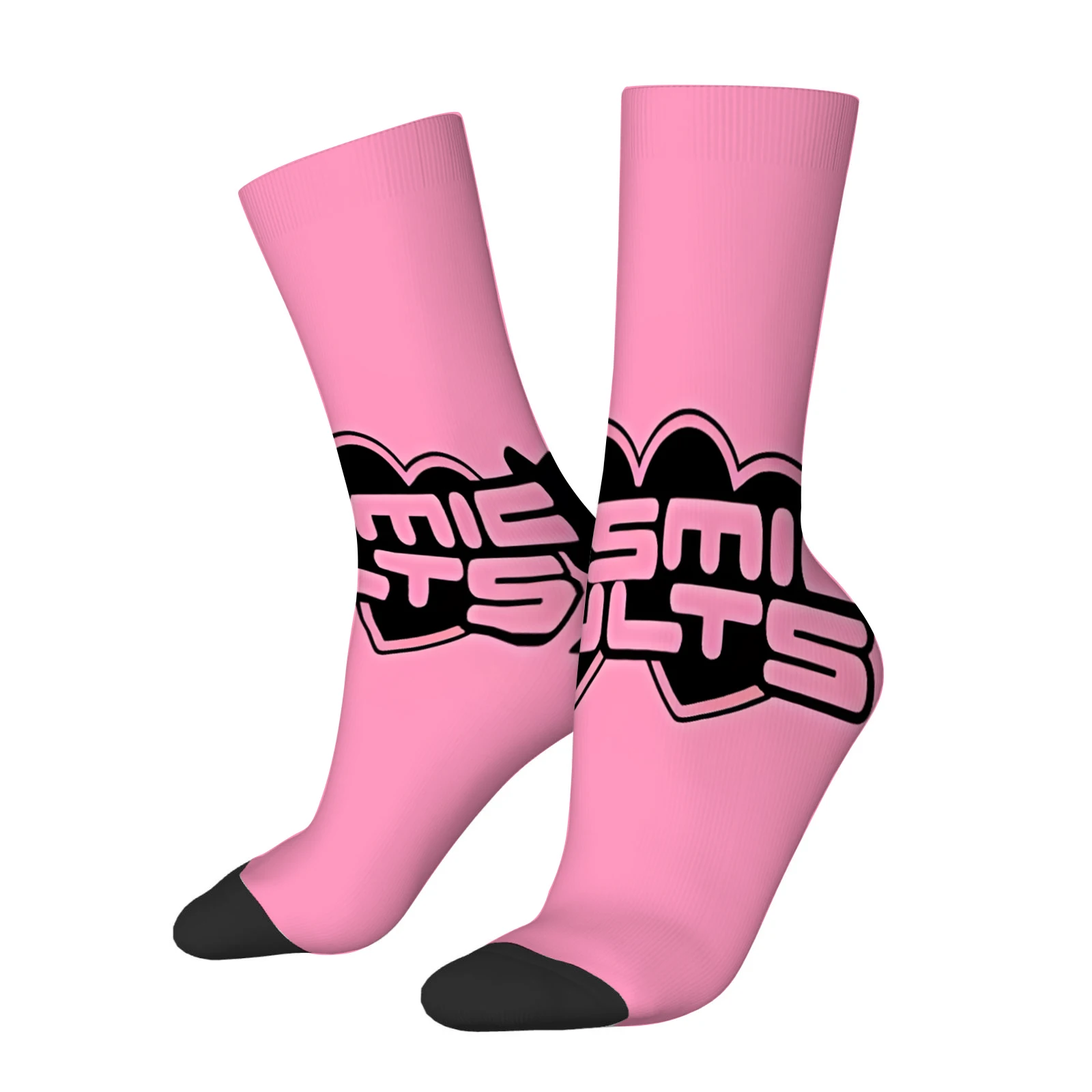 

Unisex Retro Tone Tropical Plant Printed Crew Socks Vintage Casual Style Cotton Long Socks Daily Fashion Socks