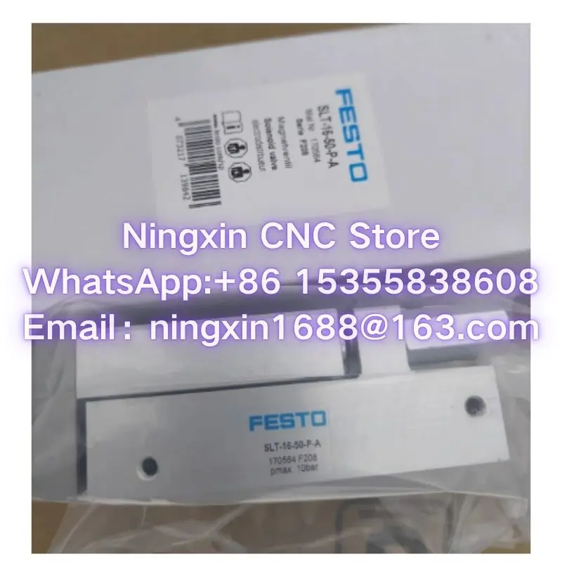 Original New Festo slide cylinder SLT-10-20-P-A SLT-10-30-P-A SLT-10-40-P-A SLT-10-50-P-A SLT-10-80-P-A SLT-16-10-P-A