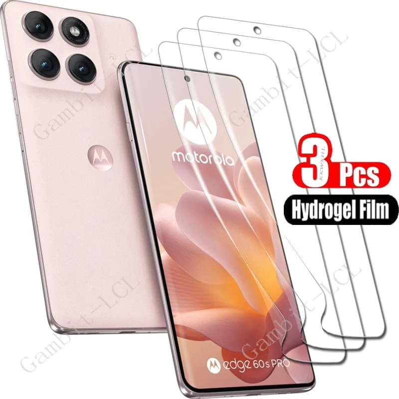 For Motorola Edge 60 Pro Edge60 60Pro Edge60 60Fusion Fusion 60S HD Hydraulic Soft Hydrogel Film Full Screen Protector Cover