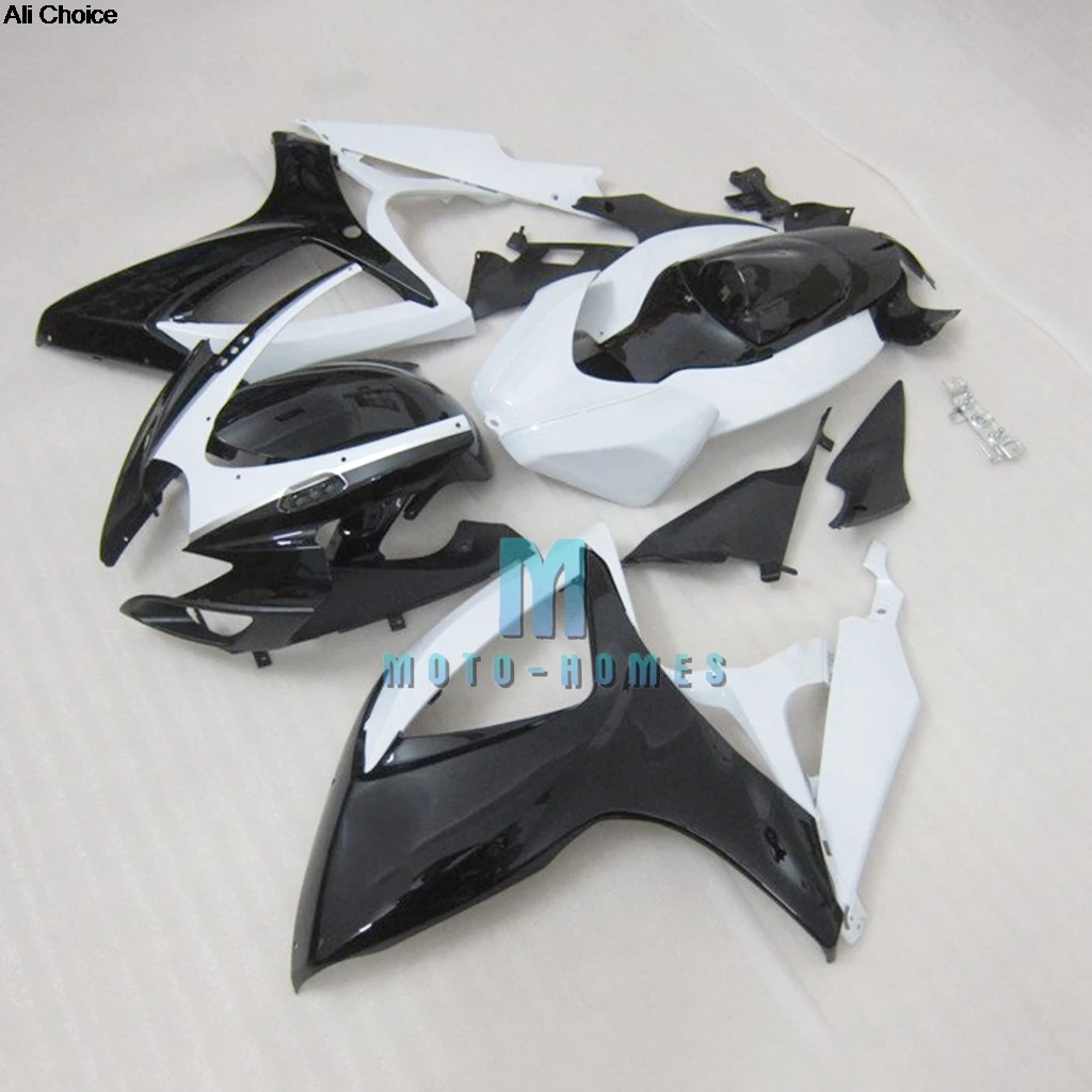 Chinese ABS Fairing Set for SUZUKI K6 K7 GSXR600 GSXR750 2006 2007 GSXR 600 750 06 07 100% Fit Wrecked  Rebuild