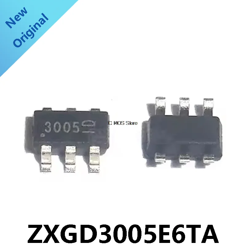 

2022+ 10-50-100PCS ZXGD3005E6TA 3005 SOT-23-6 100%New Original