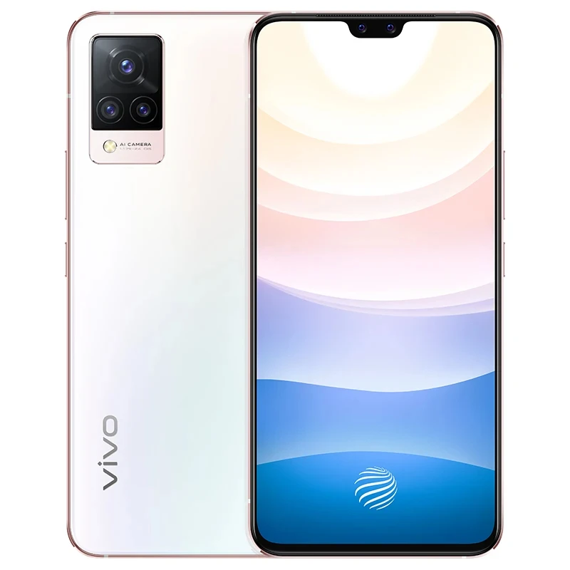 Vivo S9 5G شاشة الهاتف الذكي بصمة الوجه معرف 64.0MP البعد 1100 4000mAh 33W شاحن فائق 6.44 "90HZ NFC OTA هاتف مستعمل