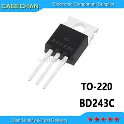 10pcs  New and Original BD243 TO-220 BD243C