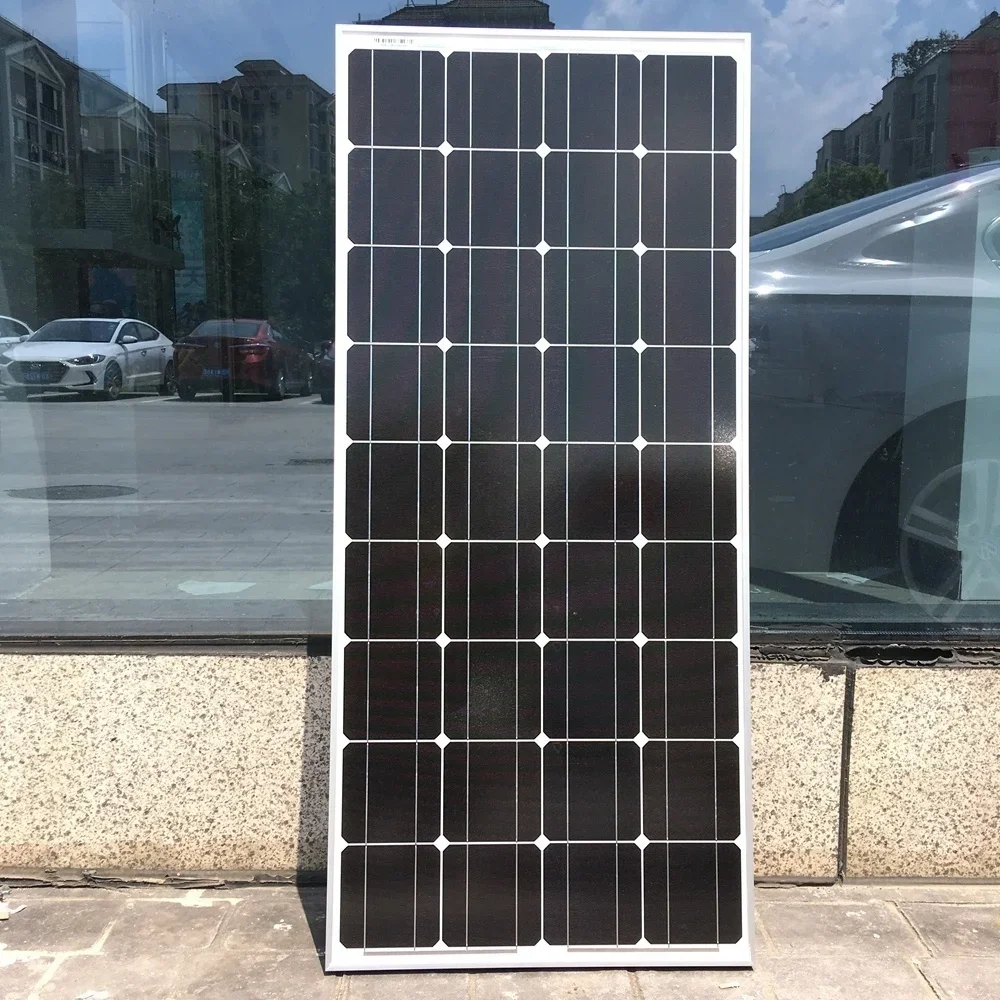 Panel Solar de alta eficiencia para exteriores, controlador de células solares de 1000W, 2000W, 3000W, 18V, carga bancaria de alta potencia, 100A, para el hogar/Camping