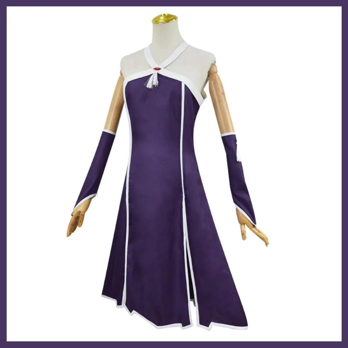 Anime Frieren al funerale Laufen Costume Cosplay viola canotta vestito uniforme donna Sexy adorabile carnevale vestito di Halloween