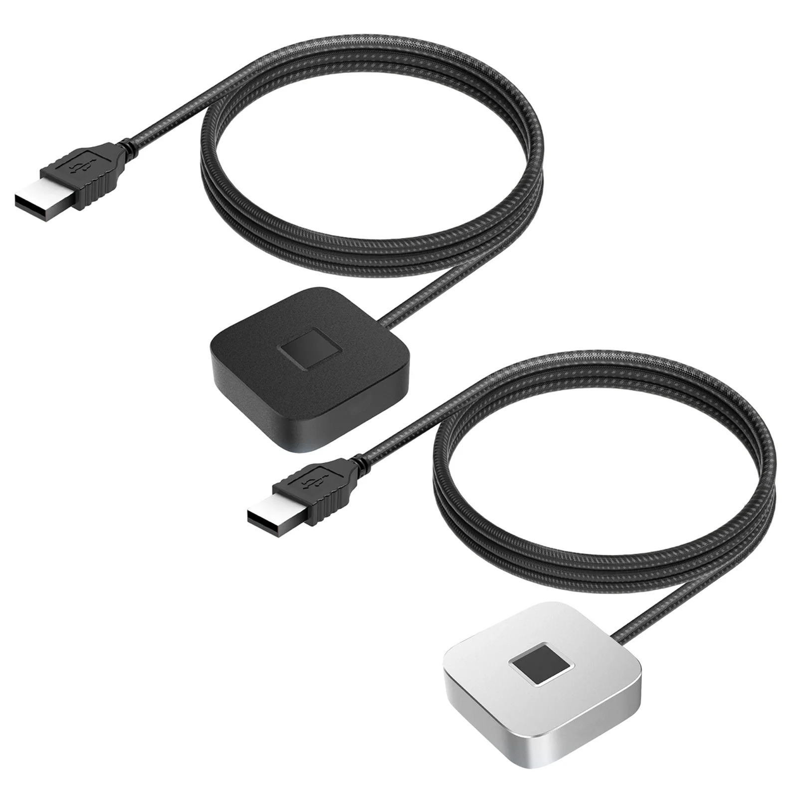 

USB-считыватель отпечатков пальцев с 5-футовым кабелем, сканер отпечатков пальцев для Windows Hello, устройство считывания отпечатков пальцев для Windows 10/11