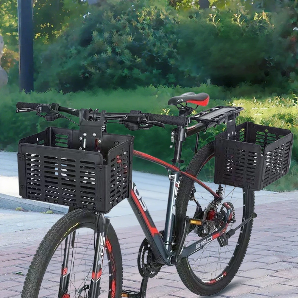 

Складная велосипедная корзина Аксессуары для велоспорта Складная велосипедная стойка Корзина Складная передняя корзина для велосипеда для взрослых Переноска собак PetsCargo