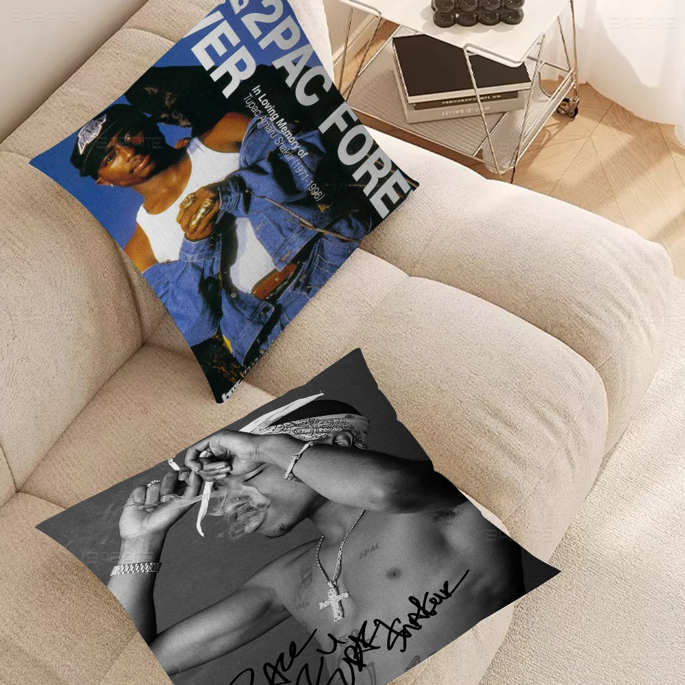 

Tupac Amaru Shakur Pillow Gift Home Office Decoration Pillow Bedroom Sofa Car Cushion CoverPillow Case