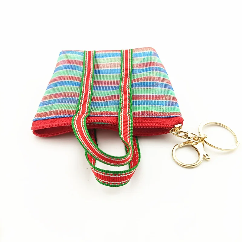 

Ретро Sle тканая сумка для овощей брелок с выдолбленным дизайном креативный кошелек для монет op корзина для хранения маленькая сумка кулон