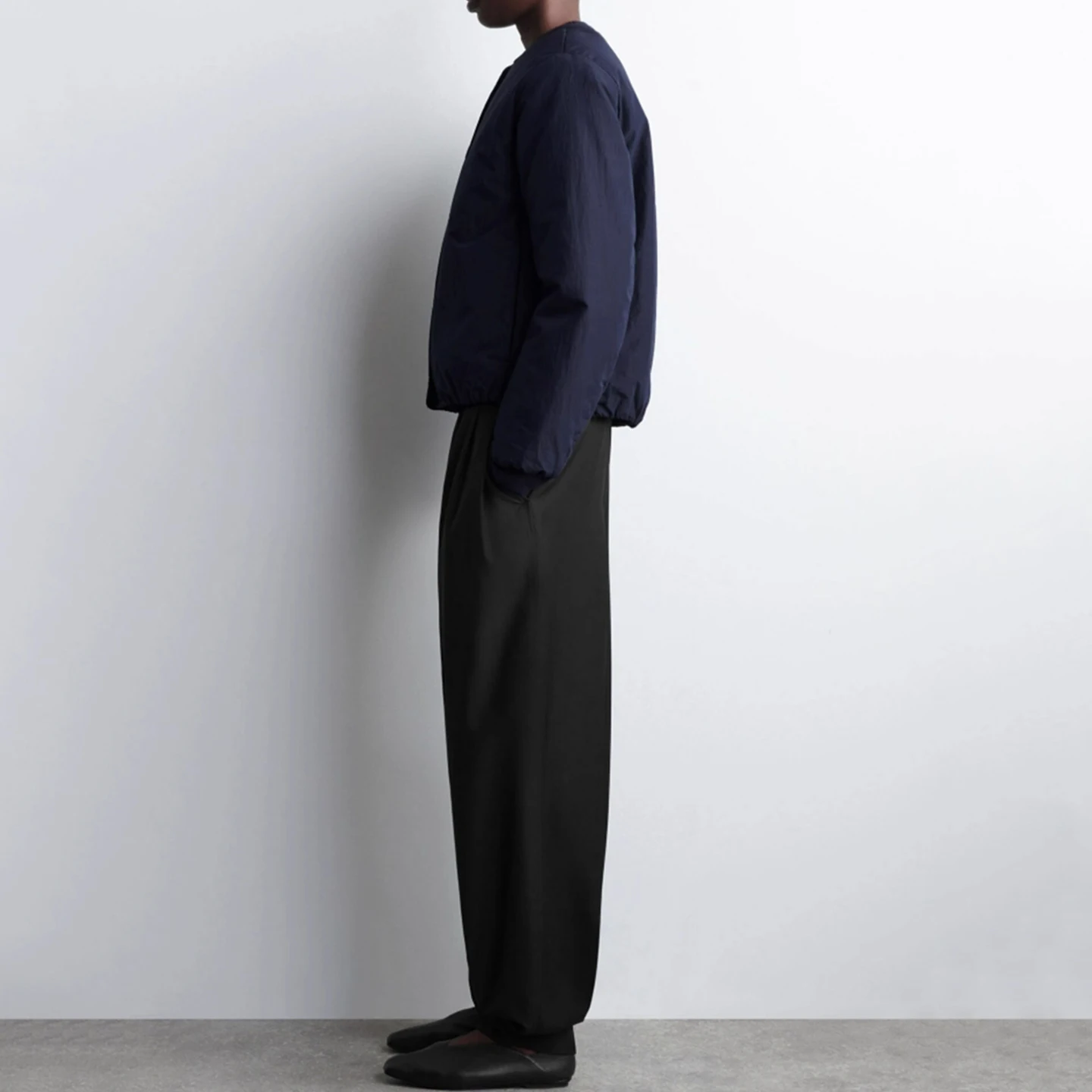 معطف داخلي مستدير Ne Button ملابس خارجية نسائية لشتاء 2025 وصل حديثًا ماركة Z قطع مستقيمة طويلة...