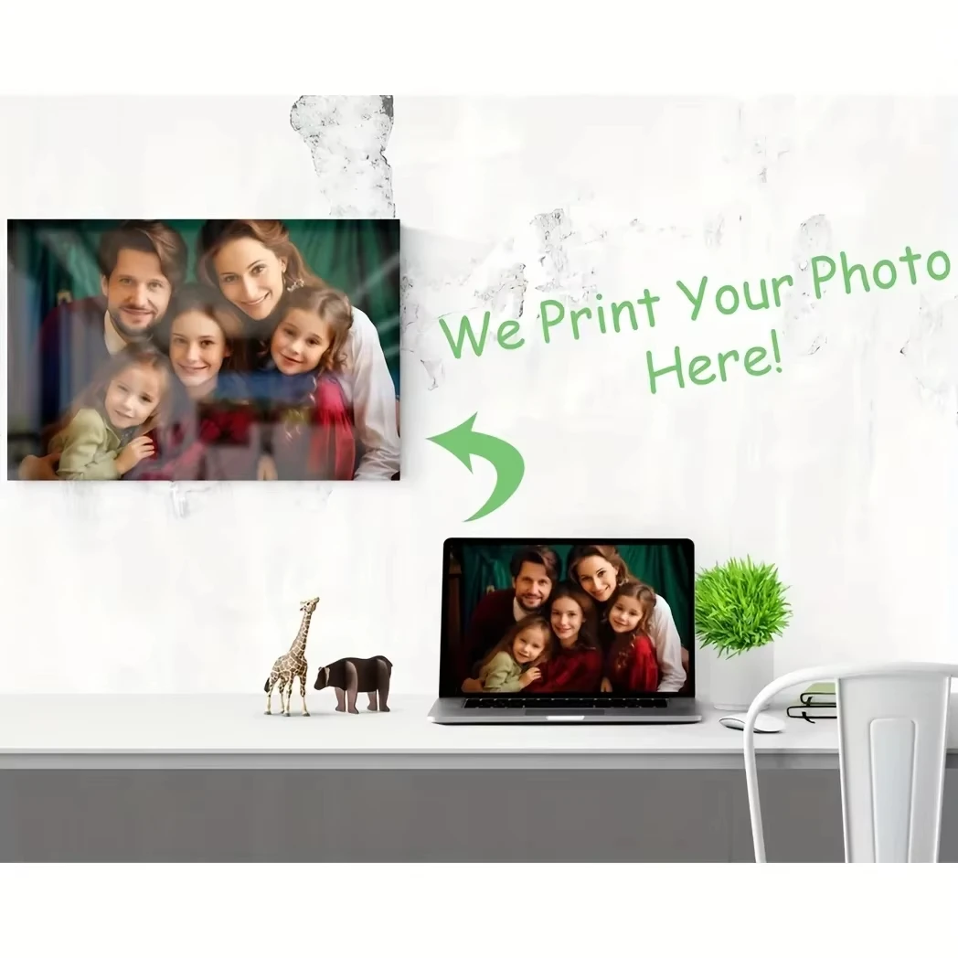 3pc Personalized Custom Canvas Prints Photo Custom Poster for Family Life Pets anime Birthdays Weddings Scenery Home Decor Gifts