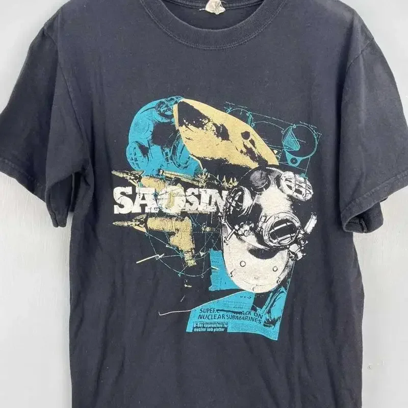 Saosin Post Hardcore Band T Shirt Cotton S 4Xl