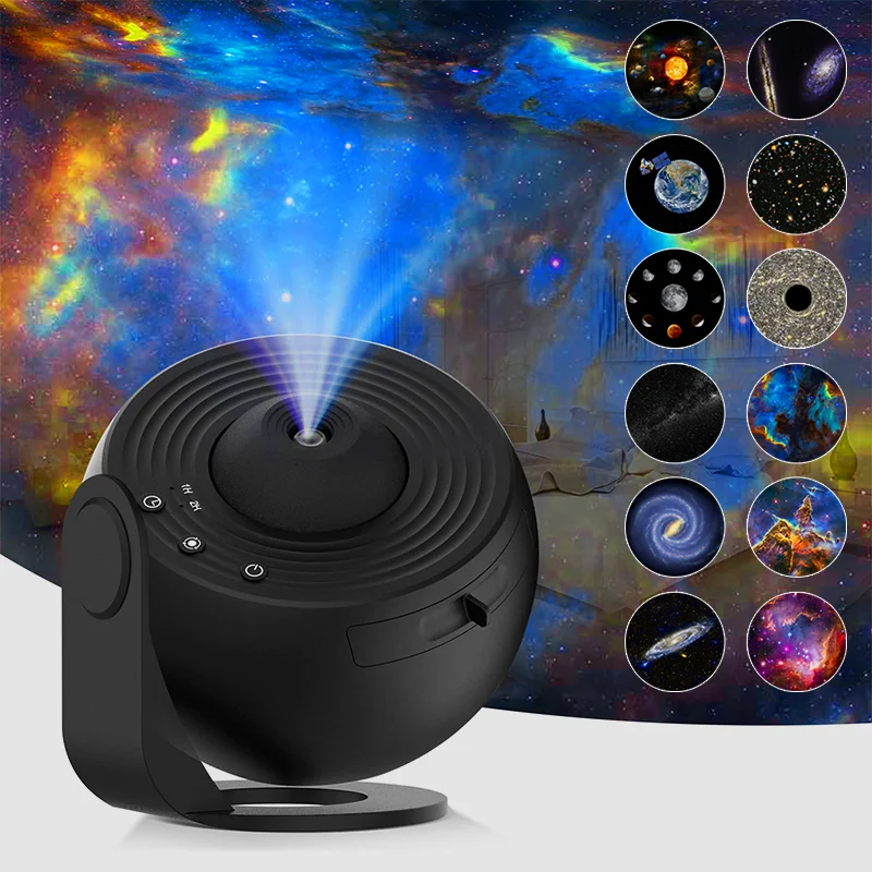 

Planetarium Projector Galaxy Projector Star Projector 13 Sheets Of Film Meet Fantasy of Starry Sky Extreme Romantic For Bedroom