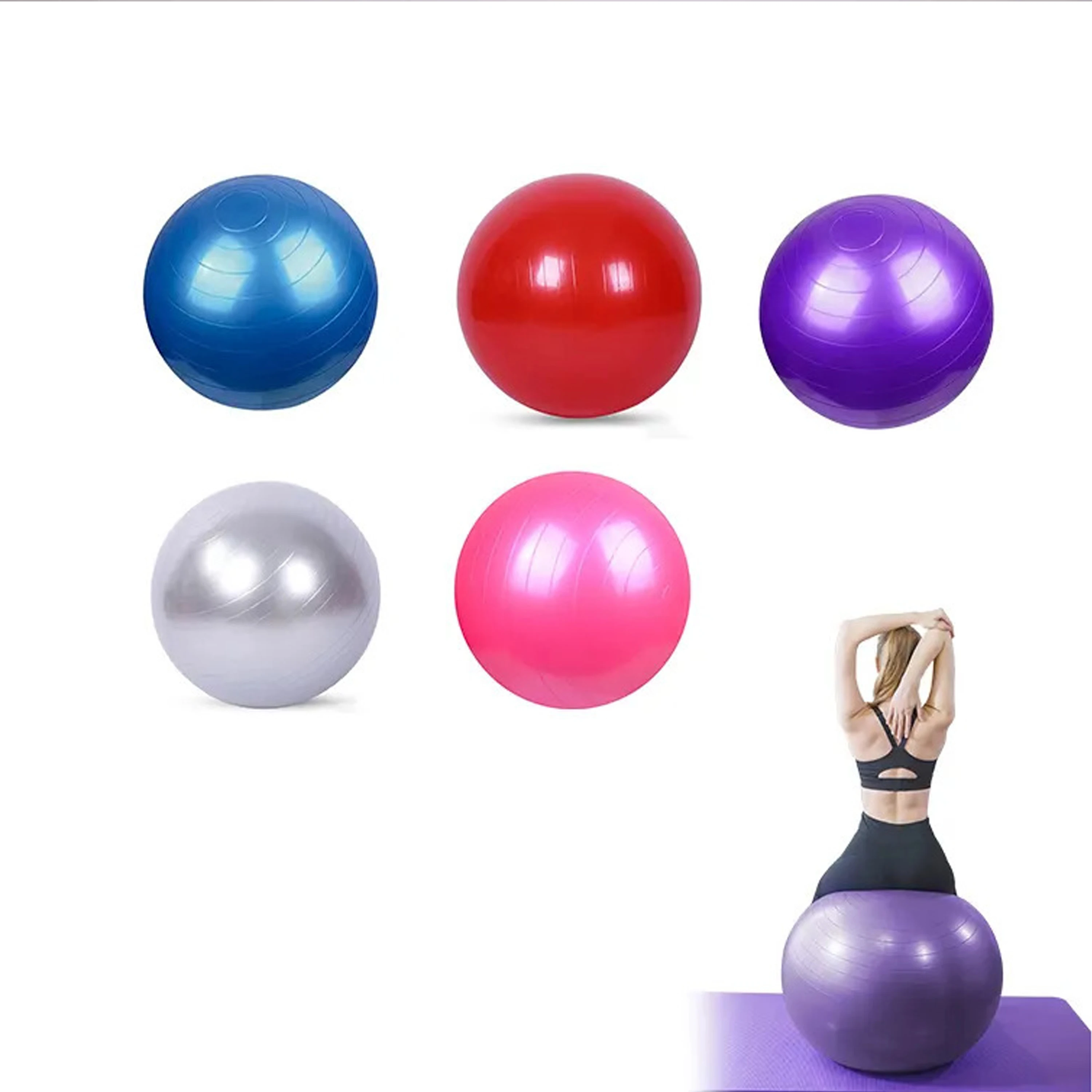 Pelota de Yoga gruesa antidesl - Yoga Fitness Centre reseña y precio