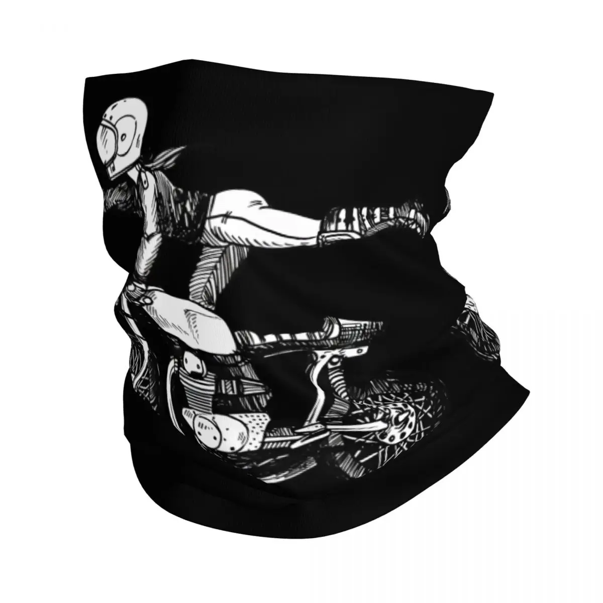 

Who Ride Motolife Bandana Neck Cover Printed Motocross Face Mask Running Unisex Adult Breathable