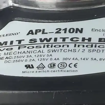 for apl 210N 125V/5A Mechanical Miniature Limit Switch with Professional Mechanical Switch and for proximity Sensor Switch