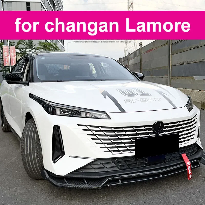 For Changan Lamore 2023 2024 Front Shovel Lip Bumper Small Surround Tail Wing Spoiler Decorate