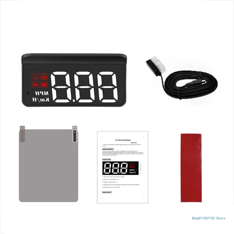 

Auto OBD2 GPS Head-Up Display Car Electronics HUD Projector Display Digital Car Speedometer Accessories For Most for
