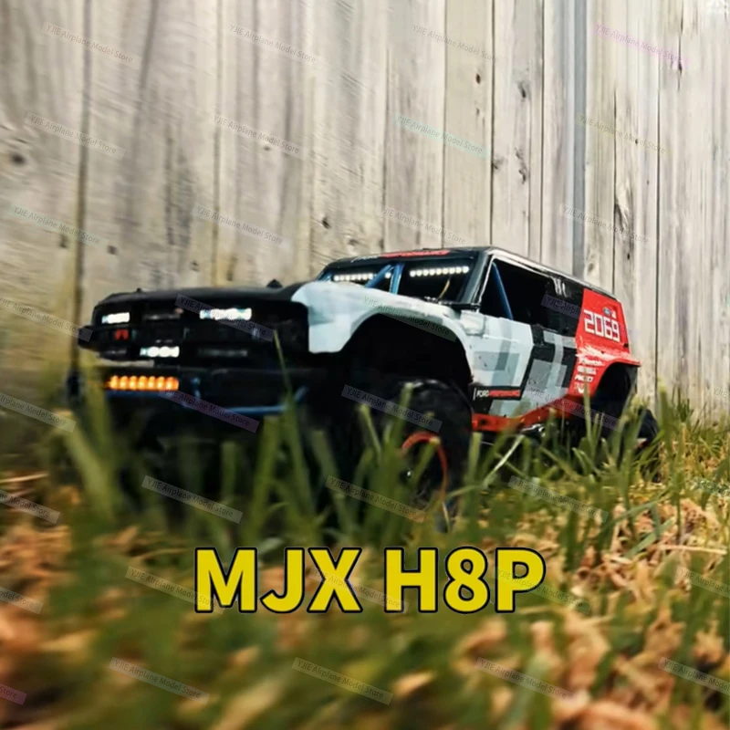Mjx H8p 1:8 Bürstenloser 4WD Rc Rock Crawler 8-Kanal-Ferndifferenzialschlösser 25 km/h Hochgeschwindigkeitssimulation Kletterfahrzeugmodell