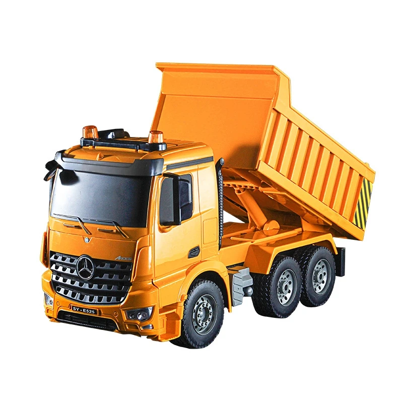 Double Eagle E525-003 Benz Authorized Remote Control Truck Dumper Transporter Simulation Engineering Vehicle Children Gifts