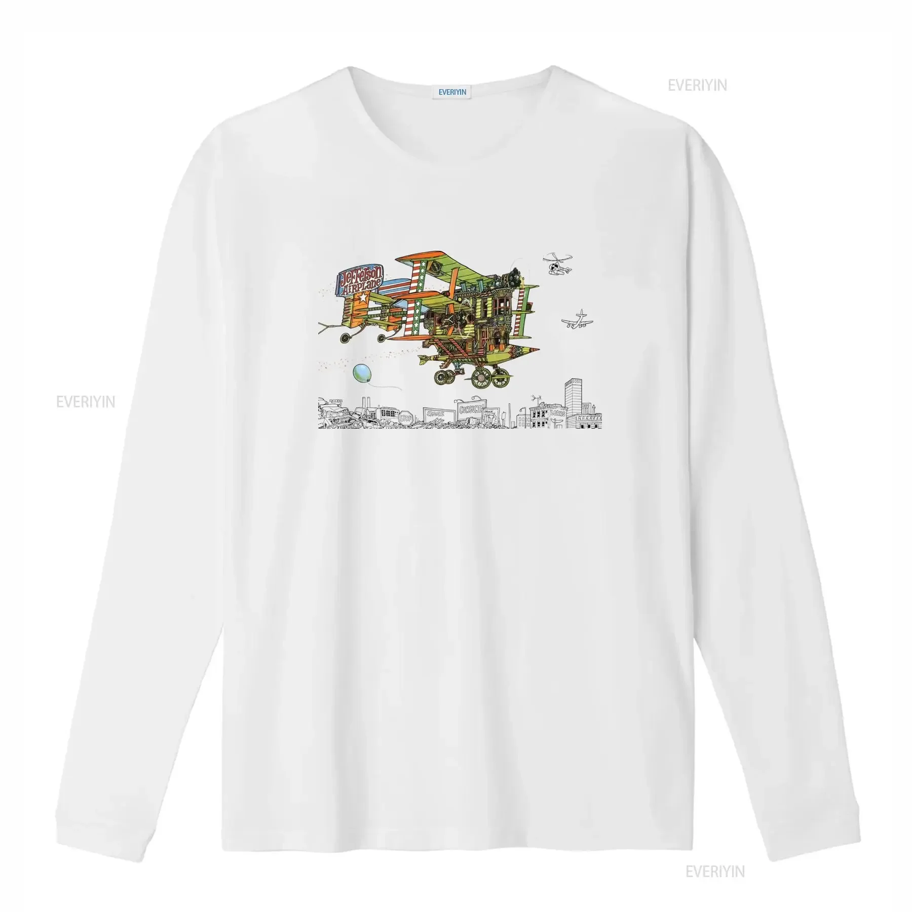 Jefferson Airplane After Bathing At Baxters T Shirt for Men Unique Design Perfect Retro and Music Lovers vintage Washed