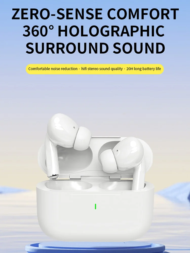Słuchawki bezprzewodowe Bluetooth 2026 A7 Pro TWS, słuchawki HiFi z redukcją szumów, wodoodporne, kompatybilne z IPHONE i Android. — zdjęcie produktu 7