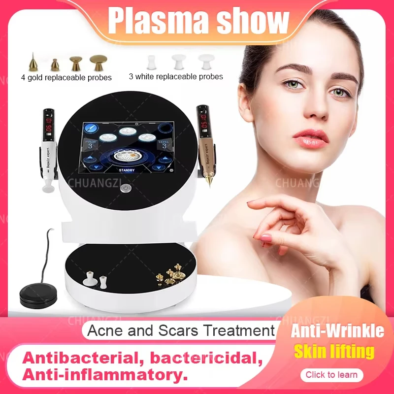 Plasma Jet Lifting  Pen Eyelid Wrinkle Removal And Acne Removal Gold Lifting Treatment Facial Skin Regeneration Beauty Salon