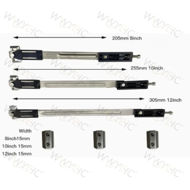 

For 5Pcs Stainless Steel Two Link Window Wind Support Swing Window Limiter Door Window Hardware Parts