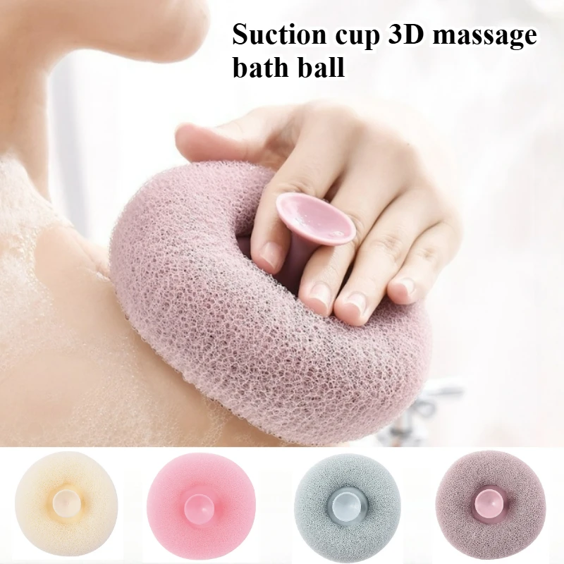 2025, weiche Mesh-Badeschwammbälle, Nylon-Reinigungsbürste, Duschquaste, Körperreiniger, Peeling, Wäscher, Badekugel, Massagebürsten