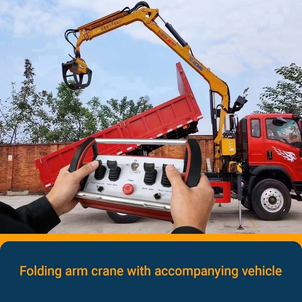 Waterproof Hydraulic Proportional Remote Joystick Controller for Mobile Crane Lifting Heavy Machinery