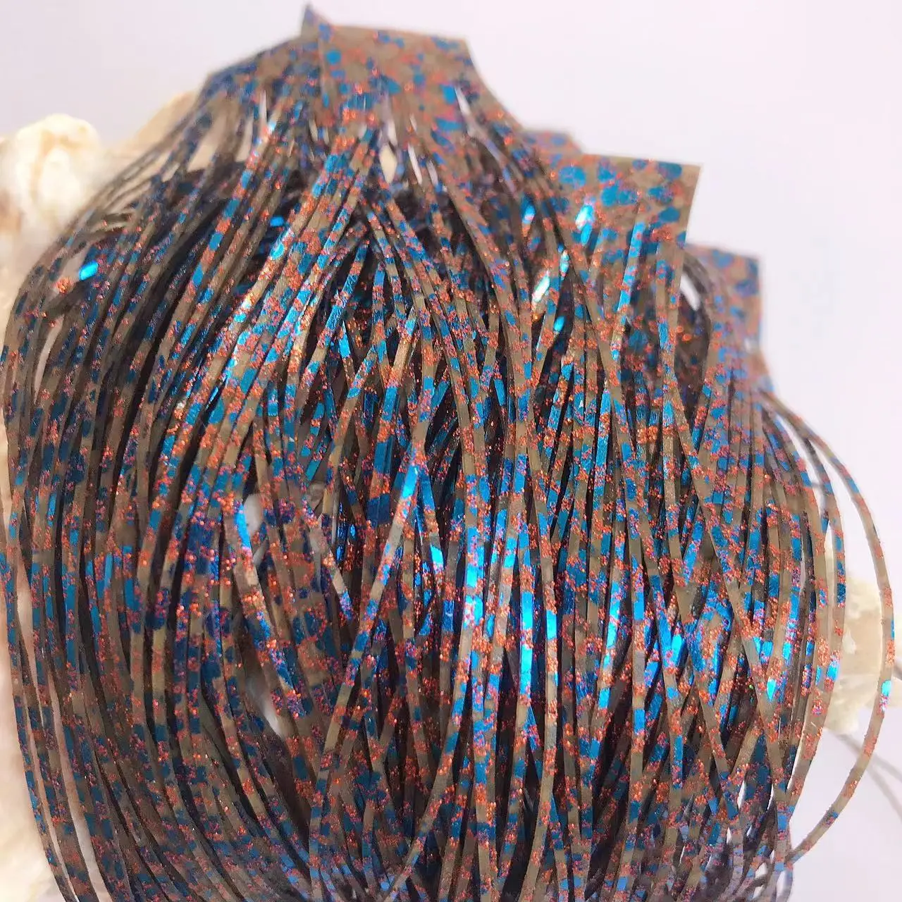 22 nici/szt. 5 sztuk/partia przynęta wędkarska spódnica silikonowa warstwy wielopasmowy materiał gumowy sprzęt Craft DIY Spinnerbait jig Buzz bait