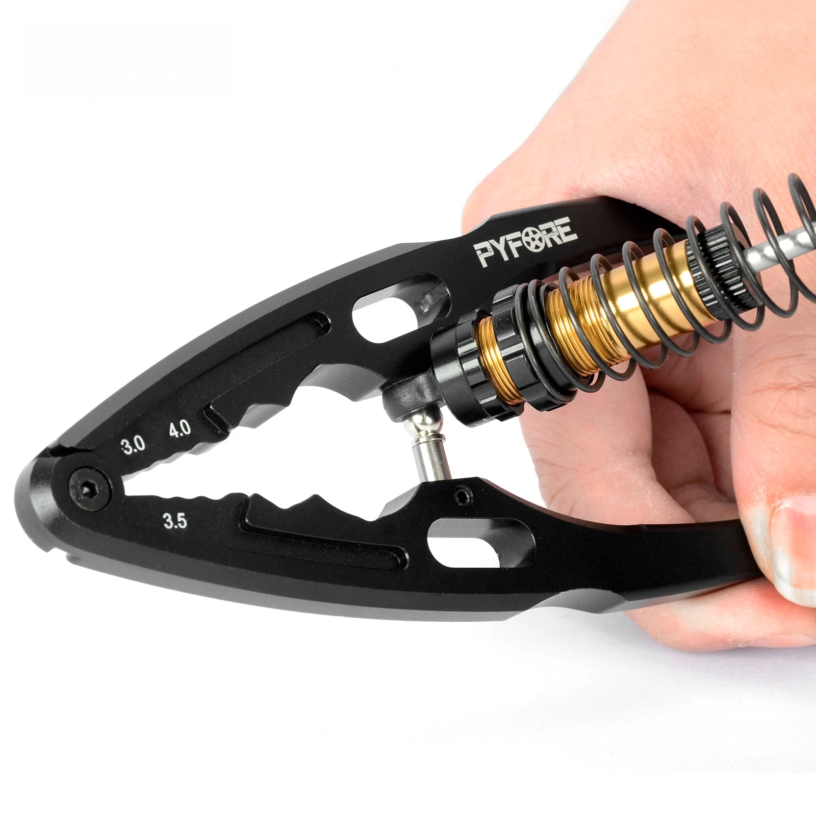 Aluminum RC Shock Pliers Ball Head Pliers Multi-Function Tool for 1/8 1/10 RC Crawler Buggy Truck