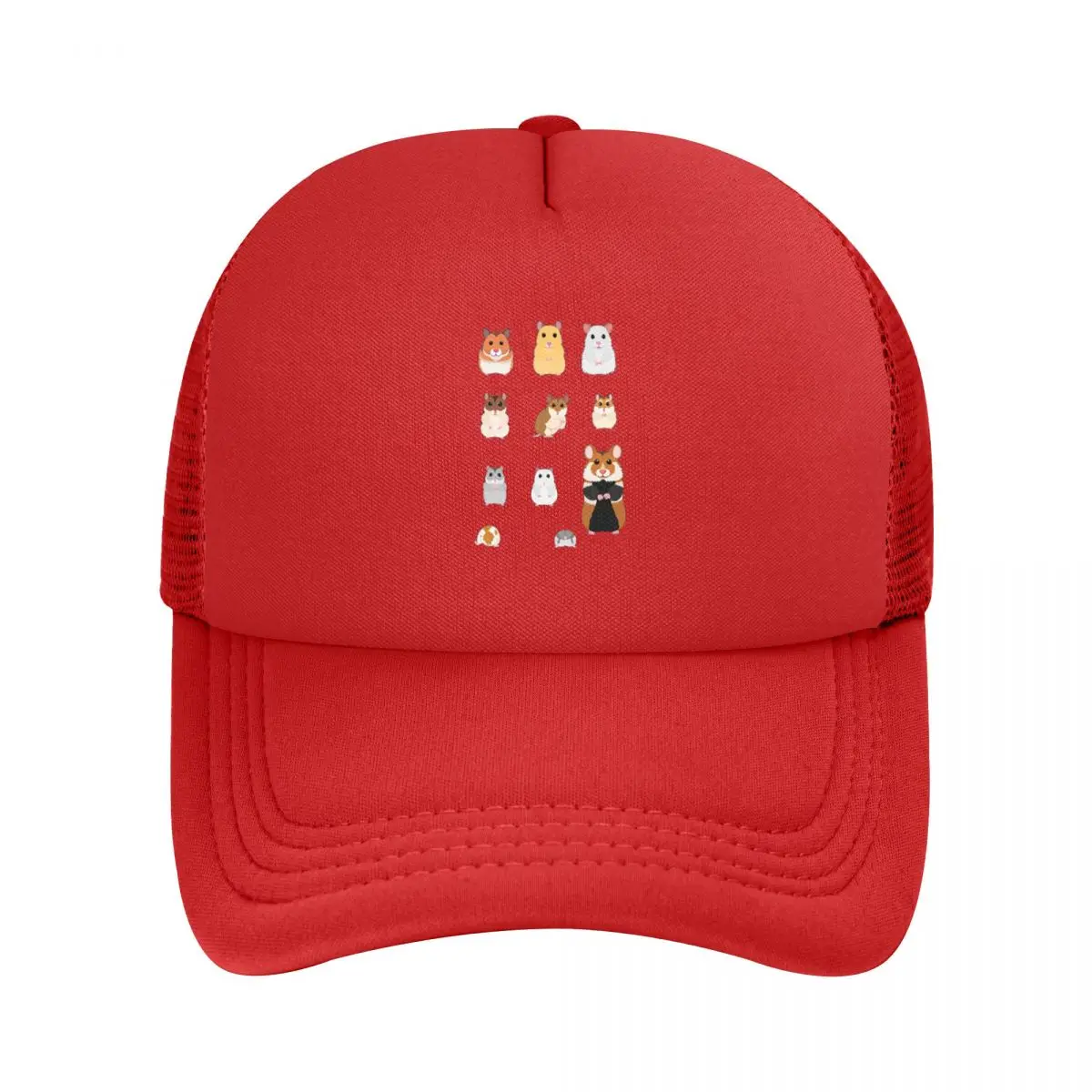 Razze di criceti Criceto siriano Berretti da baseball in rete Snapback Cappelli da baseball di moda Casquette casual all'aperto per uomo e donna