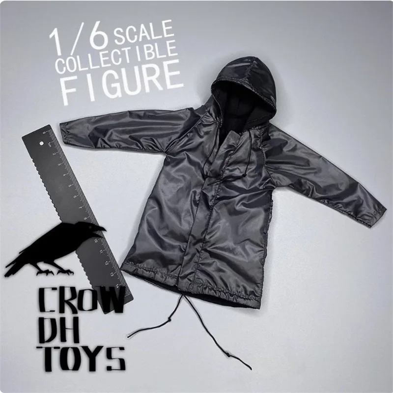 CROW DH TOYS 1/6 Soldier Clothing Accessories Trendy Overcoat Casual Coat Model For 12'' Action Figure Body In Stock