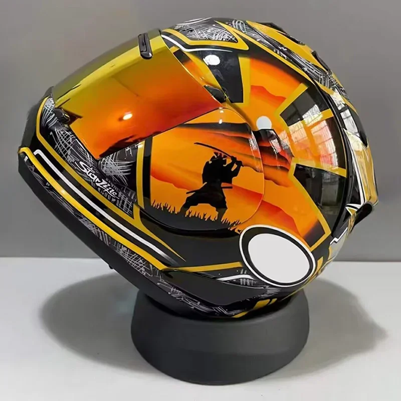 Pedrosa Samurai Capacete de motocicleta, RX7X Full Face Helmet, RX-7X Corsair-X RX-7V Casco, Japão, Tamanho M-XXL