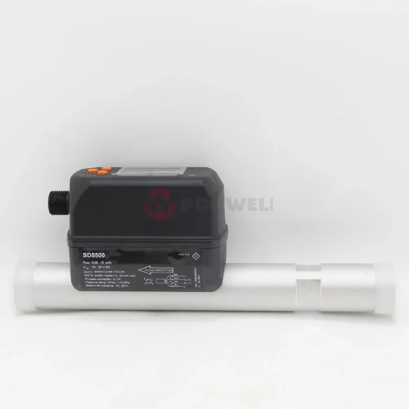 مقياس تدفق الهواء المضغوط SD5500 مستشعر الغاز الصناعي عالي الدقة مع مخرج تناظري لمراقبة خطوط الأنابيب