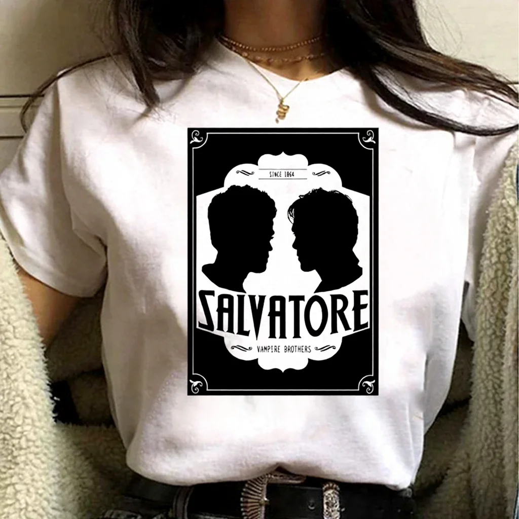The Vampire Diaries TV Inspired T-Shirt the Vampire Diaries t shirt ulzzang casual aesthetic t shirt top tees Unisex T-Shirt