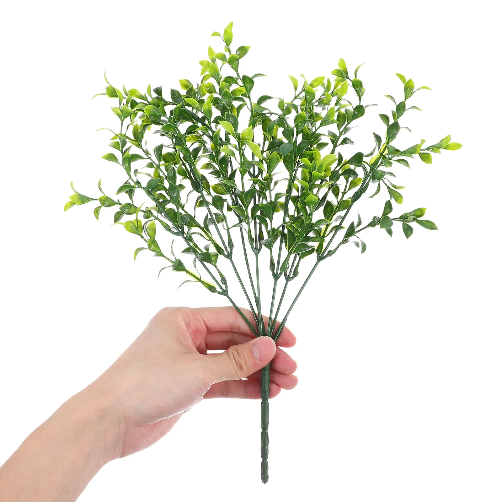 

Artificial Plants Fake Greenery for Home Office Bathroom Garden Outdoor Tropical Fake Plants Small Sturdy Plastic