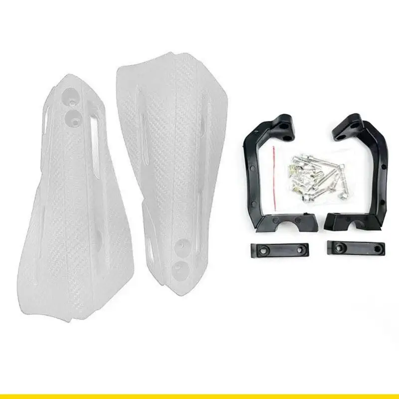 SZCH Lightweight ABS Hand Guards Bike Hand Protectors Suitable for Most Motorcycles for Enhanced Safety & Wind Deflection
