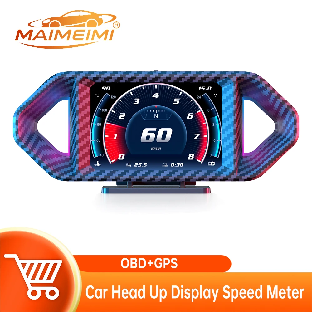 Newest OBD2+GPS Car Head Up Di - đánh giá và giá Hud Obd2 Multi Function Alarm