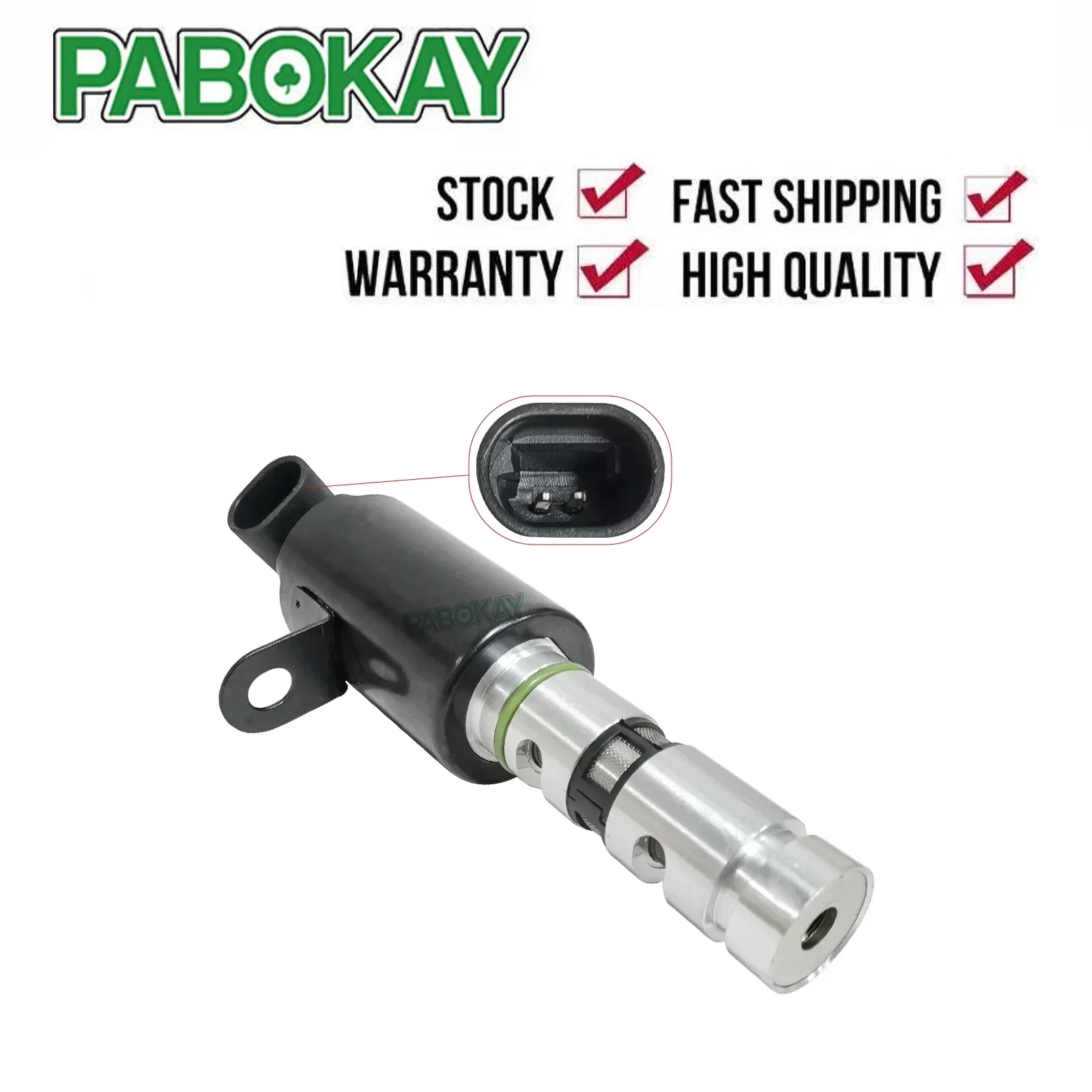 

Variable Timing Solenoid DRIVER LH for 06-09 Hyundai Santa Fe 2.7L 24355-3E000 243553E000 TS1116 L53032 2T1116