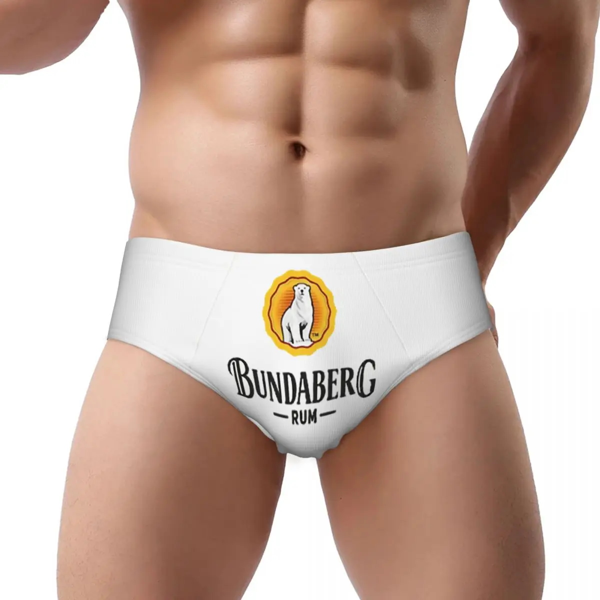 

Bundaberg Rum Male Triangle Panties Ventilate Boxer Underpants Short Underwear for Homme Man Boyfriend Gift