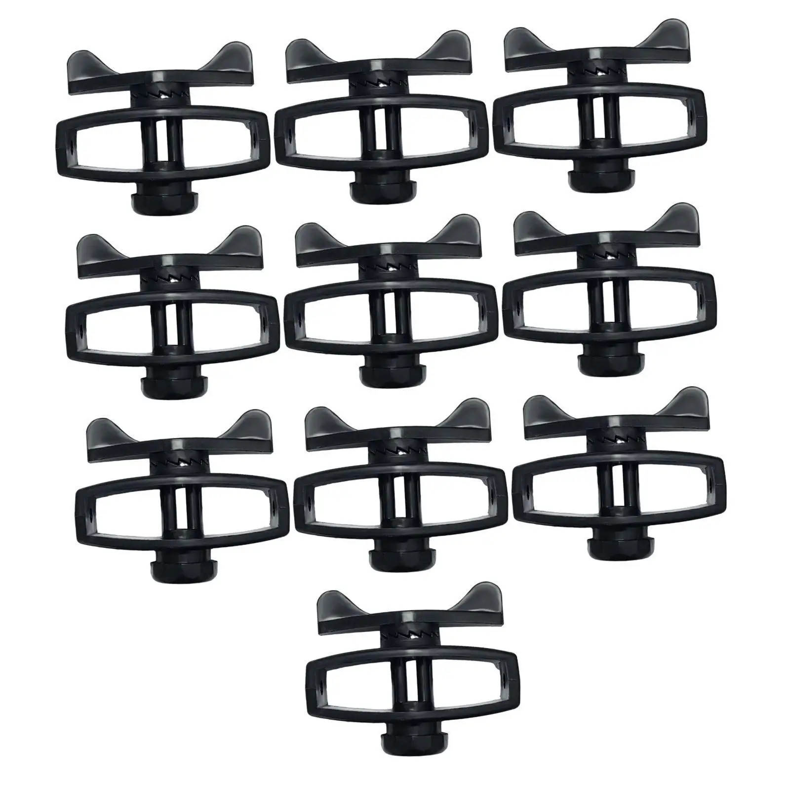 10 Pieces Electric Fence Strainer Yard Security Sturdy Lock Electric Fence Tightener Stretcher Wire Fence Ratchet Wire Tightener