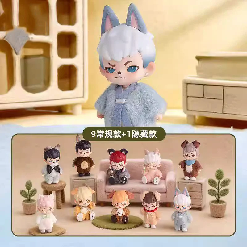

Rayan No Puppies No World Series Blind Box Kawaii Anime Action Figure Toys Surprise Mystery Box Collectible Gift