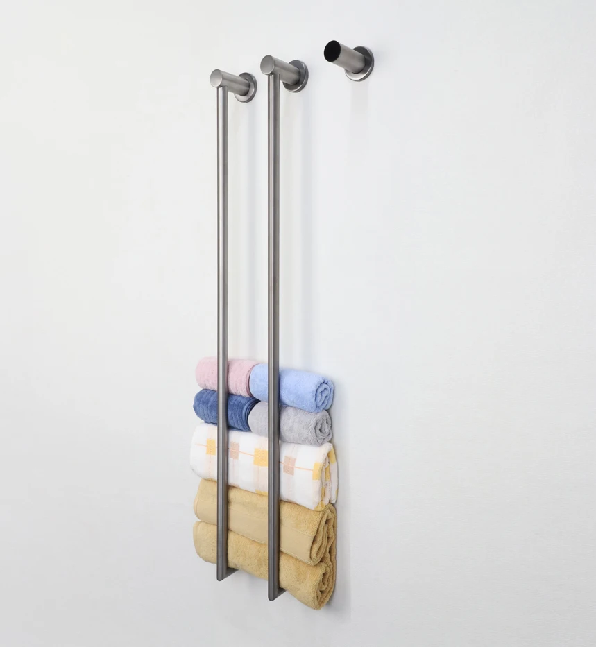 Living Room Bathroom Electric Heated Towel Warmer Stainless Steel Heated Towel Drying Rack