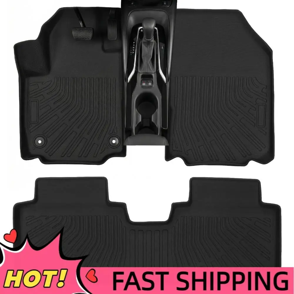 

Protection Full Set Cargo Trunk Liner Set All Weather TPE Car Floor Mats for Chevrolet Equinox 2018-2024