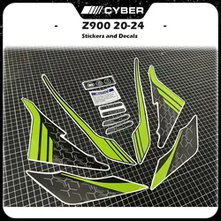 For Kawasaki Z900 20-24 2021 2022 2023 Full Vehicle Fairing Shell Sticker Decals Z900 Original Factory Replicated Stickers